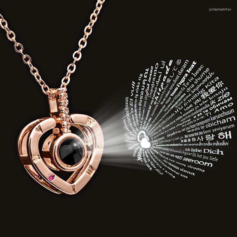 Pendant Necklaces Charming I Love You Couple Engagement 100 Languages Heart Shape Letter Projection Pendants Necklace Choker
Pendant Necklaces Charming I Love You Couple Engagement 100 Languages Heart Shape Letter Projection Pendants Necklace Choker