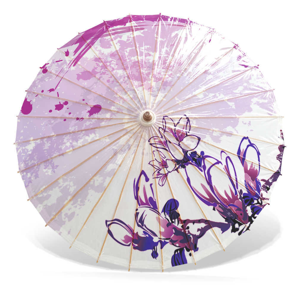 Umbrellas Oil paper umbrella rain and sun protection dance performance cosplay decoration pography antique wedding chinese b L28528438249M