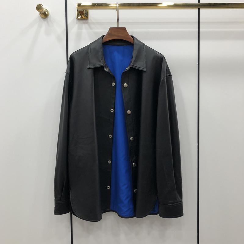Women' Leather 2022 Woman Coats Natural Sheepskin Jackets Female Windbreaker Overcoat H69, Black
Women' Leather 2022 Woman Coats Natural Sheepskin Jackets Female Windbreaker Overcoat H69, Black