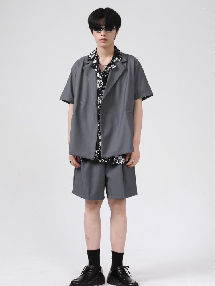 Men' Tracksuits Wear Summer Men' Korean Simple Personality 2023 Solid Color Short Sleeve Shirt Casual Set Temperament, Black trousers
Men' Tracksuits Wear Summer Men' Korean Simple Personality 2023 Solid Color Short Sleeve Shirt Casual Set Temperament, Black trousers