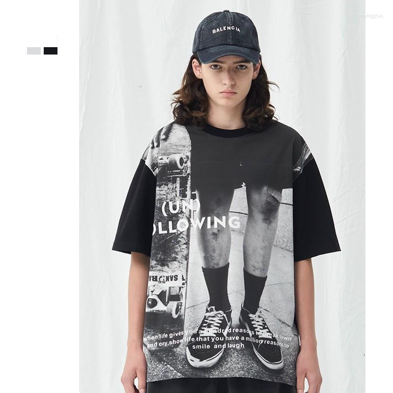 Men's T Shirts Street Skateboard Boy Print Men's T-shirt Summer Cool Unisex Hip-hop Casual Streetwear Tops YH02, Black
Men's T Shirts Street Skateboard Boy Print Men's T-shirt Summer Cool Unisex Hip-hop Casual Streetwear Tops YH02, Black