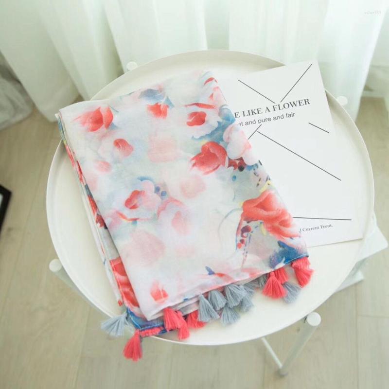Scarves 2022 Women Fashion Head Scarf British Style Muslim Hijab Cotton Flower Shawls And Floral Wrap Cape
Scarves 2022 Women Fashion Head Scarf British Style Muslim Hijab Cotton Flower Shawls And Floral Wrap Cape