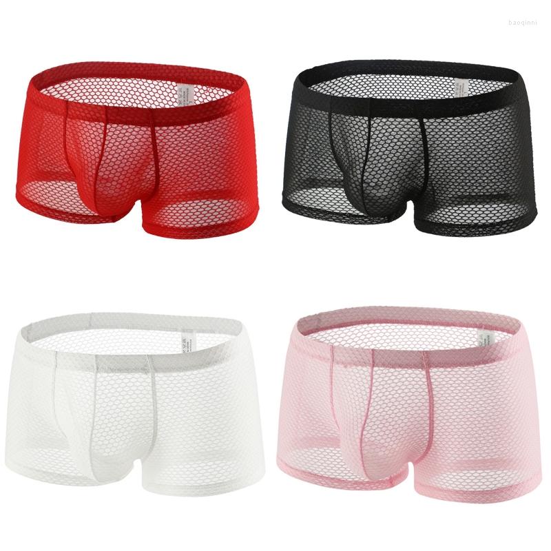 Underpants Breathable See-through Erotic Boxer Briefs Male Underwear Hollow Mesh Panties Fishnet Jockstrap Gift For Men, Black
Underpants Breathable See-through Erotic Boxer Briefs Male Underwear Hollow Mesh Panties Fishnet Jockstrap Gift For Men, Black