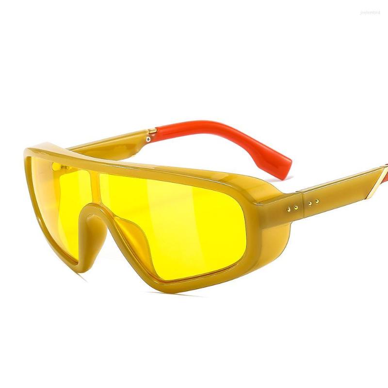 Sunglasses TEENYOUN 2022 Fashion Women Men One Piece F Letter Male Eyewear UV400 Goggles Sunglass Sun Glasses
Sunglasses TEENYOUN 2022 Fashion Women Men One Piece F Letter Male Eyewear UV400 Goggles Sunglass Sun Glasses