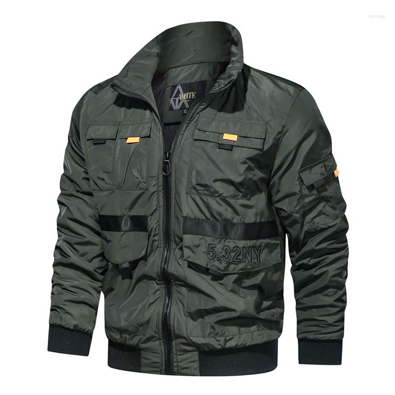 Men's Jackets Mcikkny Men Fashion Bomber Zipper Pockets Spring Outwear Coats For Male Size -4XL Top Clothing, Black
Men's Jackets Mcikkny Men Fashion Bomber Zipper Pockets Spring Outwear Coats For Male Size -4XL Top Clothing, Black