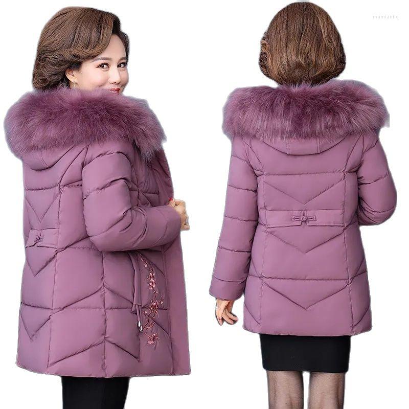 Women's Trench Coats Female Down Cotton 2022 Winter Middle-Aged Mother Add Velvet Thicken Coat Embroidered Big Fur Collar Loose Women's, Black
Women's Trench Coats Female Down Cotton 2022 Winter Middle-Aged Mother Add Velvet Thicken Coat Embroidered Big Fur Collar Loose Women's, Black
