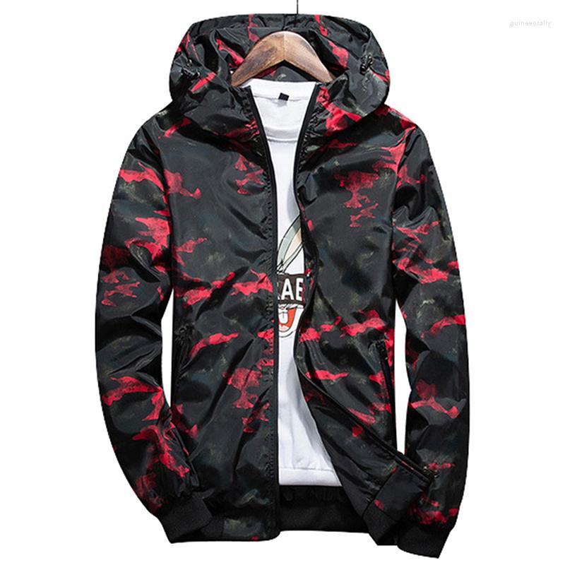 Men's Jackets Men Bomber Jacket Thin Slim Long Sleeve Camouflage Military Hooded Windbreaker Zipper Outwear Waterproof Brand Clothing, Blue
Men's Jackets Men Bomber Jacket Thin Slim Long Sleeve Camouflage Military Hooded Windbreaker Zipper Outwear Waterproof Brand Clothing, Blue
