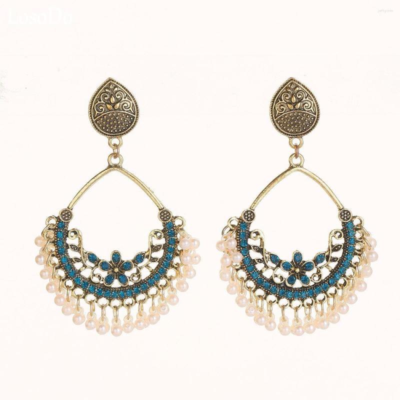 Dangle Earrings LosoDo Fashion Temperament Pearl Tassel Retro Ethnic Fengshui Drop-shaped Niche Design Carved Jewelry
Dangle Earrings LosoDo Fashion Temperament Pearl Tassel Retro Ethnic Fengshui Drop-shaped Niche Design Carved Jewelry