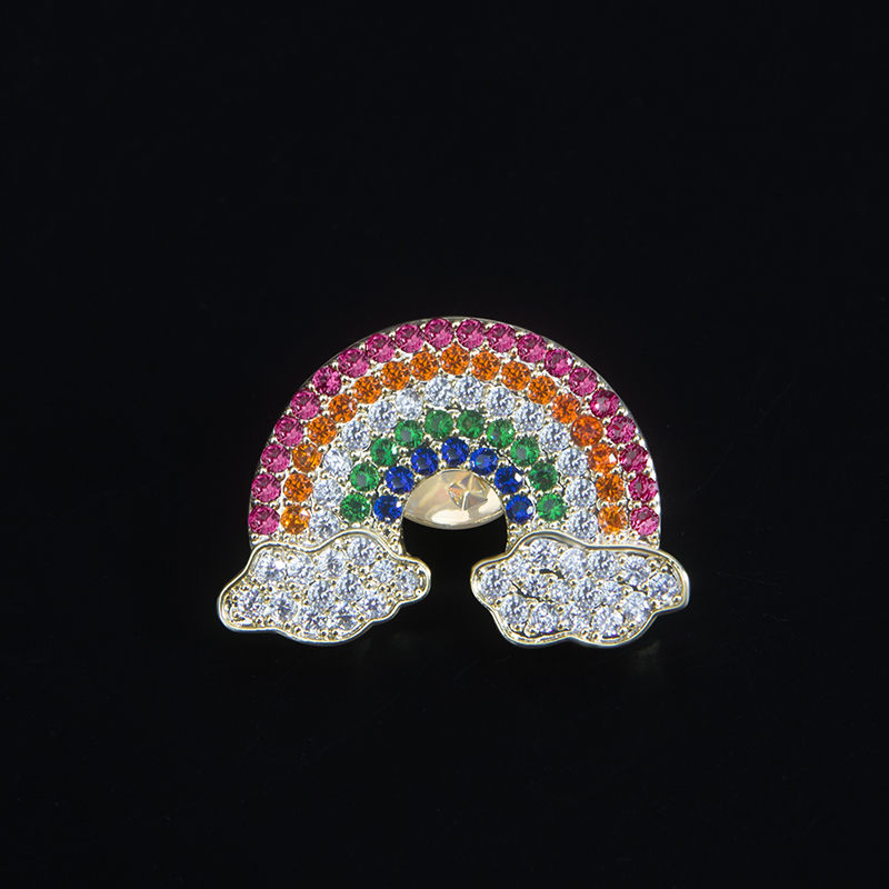 Cute Enamel Brooches for Women Luxury Clooud Rainbow Fashion Badges Pins Collar Lapel Jewelry Kids Christmas Gifts
Cute Enamel Brooches for Women Luxury Clooud Rainbow Fashion Badges Pins Collar Lapel Jewelry Kids Christmas Gifts