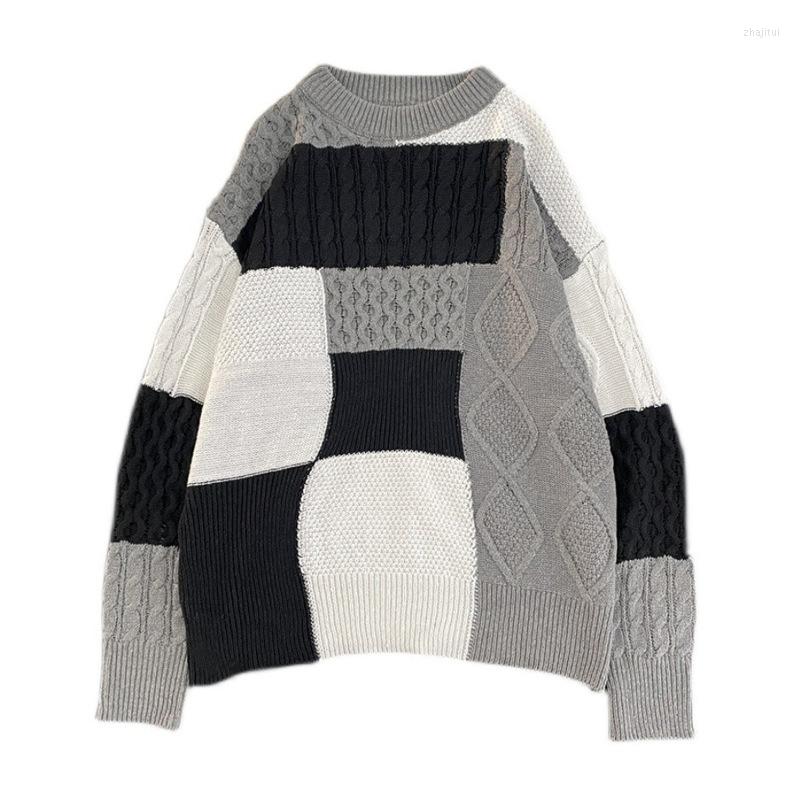 Men's Sweaters Men Color Block Cable Knit Drop Shoulder Sweater International Clothing Warm Winter Coat Designer Black Knitwear
Men's Sweaters Men Color Block Cable Knit Drop Shoulder Sweater International Clothing Warm Winter Coat Designer Black Knitwear