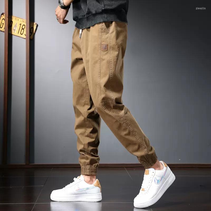 Men's Pants Autumn Dark Khaki Casual Men Baggy Pencil Streetwear Fashion Hip Hop Cotton Elastic Waist Drawstring Trousers CP2112, Black
Men's Pants Autumn Dark Khaki Casual Men Baggy Pencil Streetwear Fashion Hip Hop Cotton Elastic Waist Drawstring Trousers CP2112, Black
