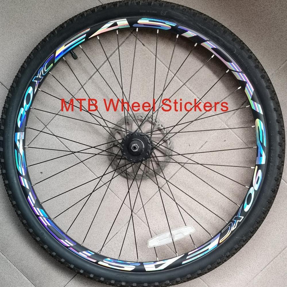 Bike Groupsets 2Wheels/set Mountain 26 27.5 29 inch wheel Stickers Bicycle Rim Reflective stickers Decals Decoration Film 221101
Bike Groupsets 2Wheels/set Mountain 26 27.5 29 inch wheel Stickers Bicycle Rim Reflective stickers Decals Decoration Film 221101