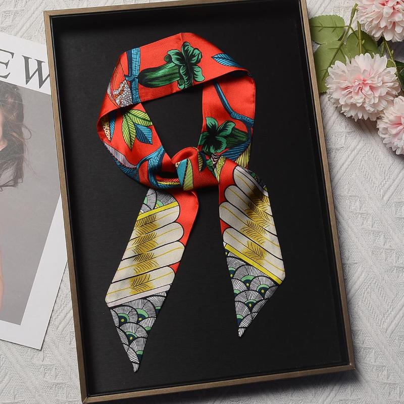 Scarves Natural Scarf For Women Silk Headband Women's Bag Small Tie Wrist Ribbon Foulard Neckerchief Headscarf
Scarves Natural Scarf For Women Silk Headband Women's Bag Small Tie Wrist Ribbon Foulard Neckerchief Headscarf