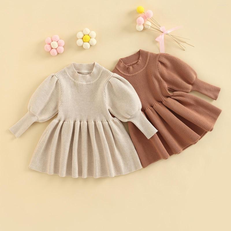 Girl Dresses Autumn Winter Baby Girls Princess Sweater Dress Cute Puff Long Sleeve Round Neck Solid Knitted For Toddler, White
Girl Dresses Autumn Winter Baby Girls Princess Sweater Dress Cute Puff Long Sleeve Round Neck Solid Knitted For Toddler, White