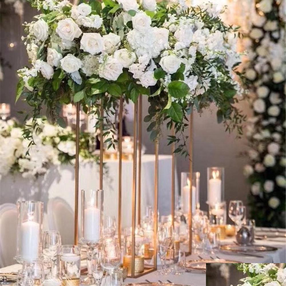 Wedding Decorations 10Pcs Gold Flower Vase Floor Vases Column Stand Metal Road Lead Wedding Centerpiece Rack For Event Party Decorat Dhxlo, Beige
Wedding Decorations 10Pcs Gold Flower Vase Floor Vases Column Stand Metal Road Lead Wedding Centerpiece Rack For Event Party Decorat Dhxlo, Beige