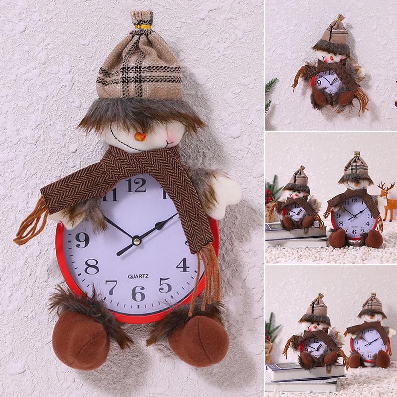 Wristwatches Christmas Snowman Alarm Clock Creative Xmas Gifts Super Cute Desktop Ornament For Home Living Room Bedroom XIN-, Small
Wristwatches Christmas Snowman Alarm Clock Creative Xmas Gifts Super Cute Desktop Ornament For Home Living Room Bedroom XIN-, Small