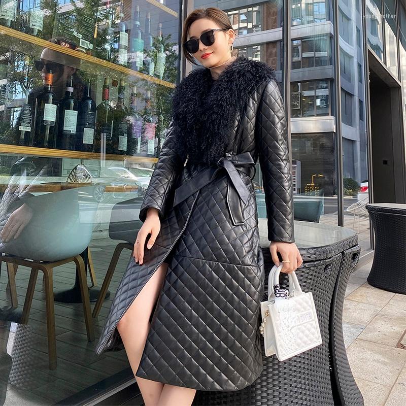 Women's Leather Elegant Genuine Sheepskin Coat Female Autumn Winter 2022 Wool Collar Down Jacket Women's Clothing Manteau Femme Gxy1277, Black
Women's Leather Elegant Genuine Sheepskin Coat Female Autumn Winter 2022 Wool Collar Down Jacket Women's Clothing Manteau Femme Gxy1277, Black