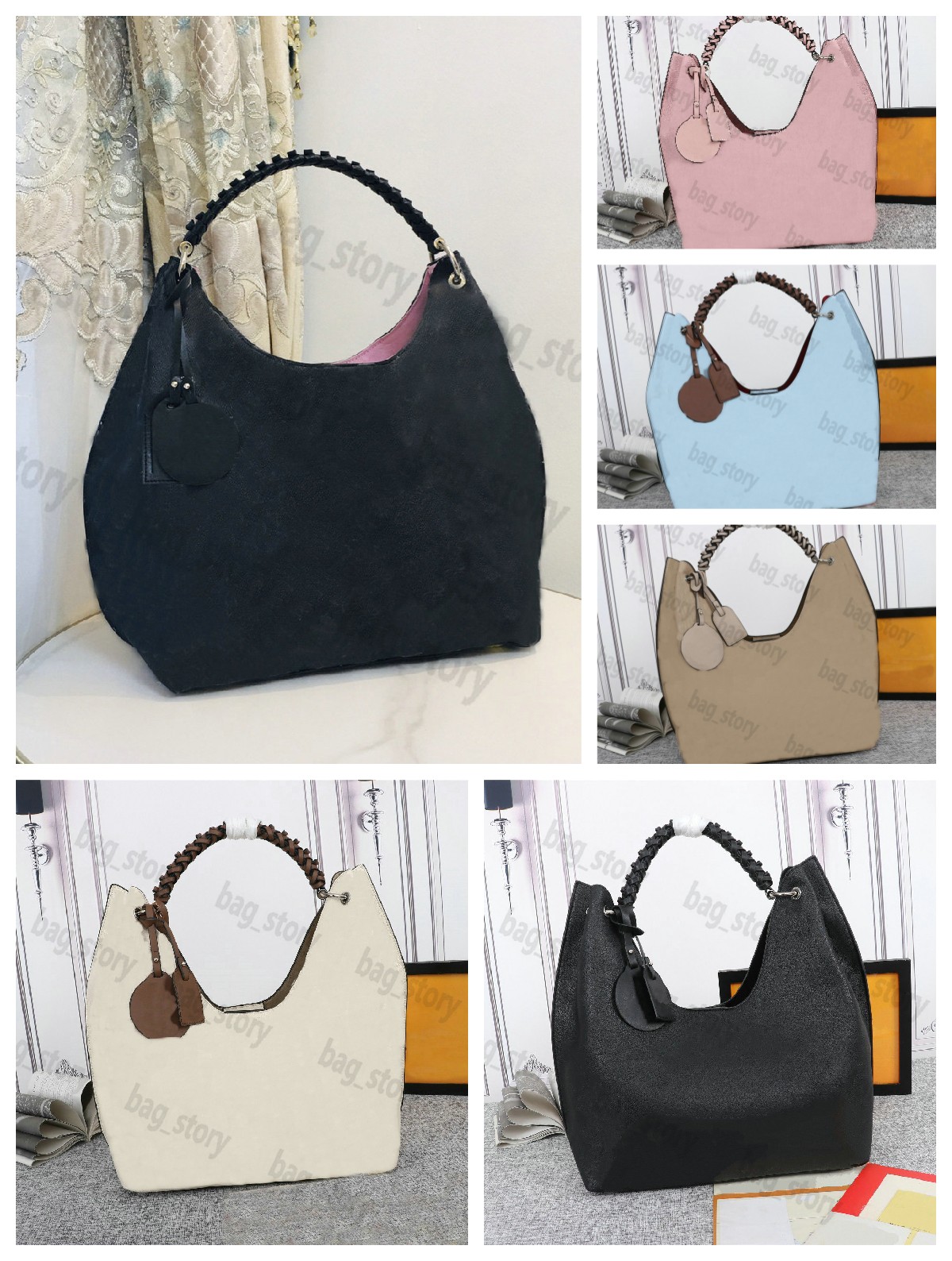 Carmel Hobo Bag Perforated Mahina Tote Bags Designer Leather Handbag Taurillon Monograms Pattern Hollow Out Letter Shoulderbag Large Capacity Shopper M59303
Carmel Hobo Bag Perforated Mahina Tote Bags Designer Leather Handbag Taurillon Monograms Pattern Hollow Out Letter Shoulderbag Large Capacity Shopper M59303