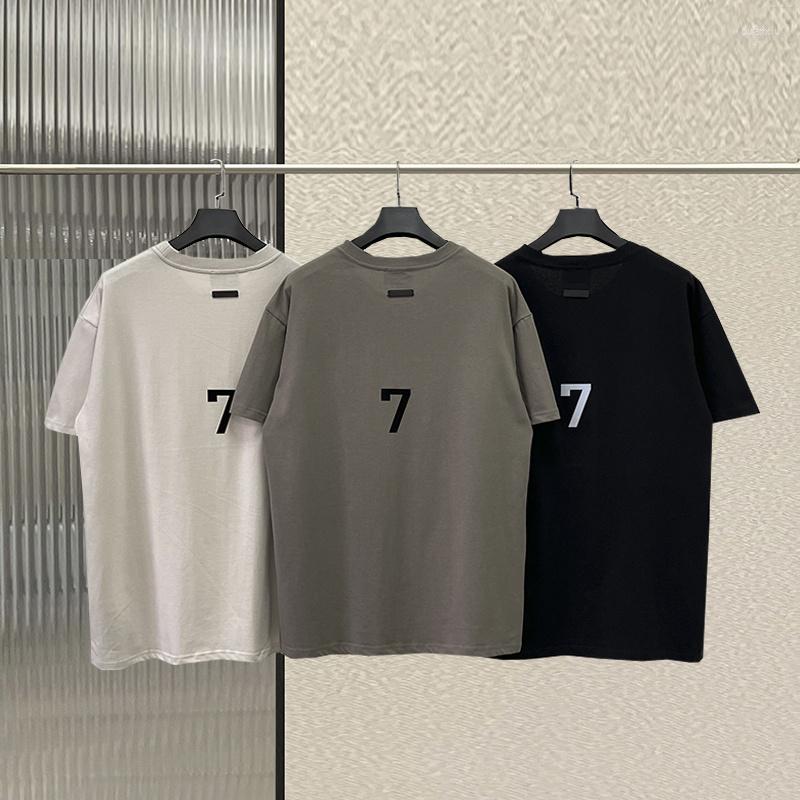Men' T Shirts T-shirts Fashion Men' Seventh Main Line ABC Flocking Letter T-shirt High Street Hip-Hop Unisex Top Tees, Black 
Men' T Shirts T-shirts Fashion Men' Seventh Main Line ABC Flocking Letter T-shirt High Street Hip-Hop Unisex Top Tees, Black