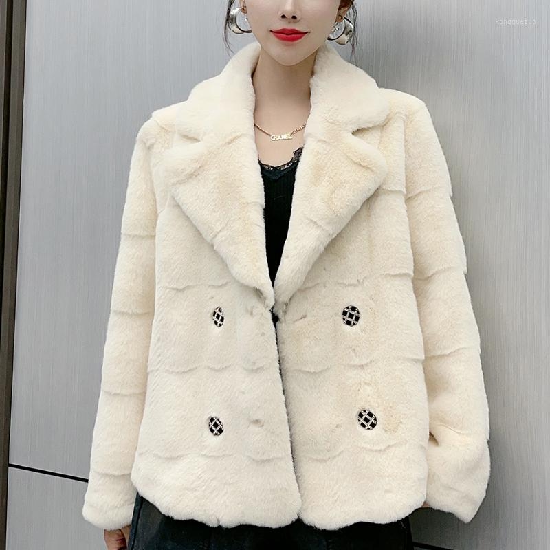 Women's Fur Women 2022 Winter Top Fashion FAUX Coat Mink Coats Elegant Thick Warm Outerwear Fake Jacket Chaquetas Mujer, Gray
Women's Fur Women 2022 Winter Top Fashion FAUX Coat Mink Coats Elegant Thick Warm Outerwear Fake Jacket Chaquetas Mujer, Gray