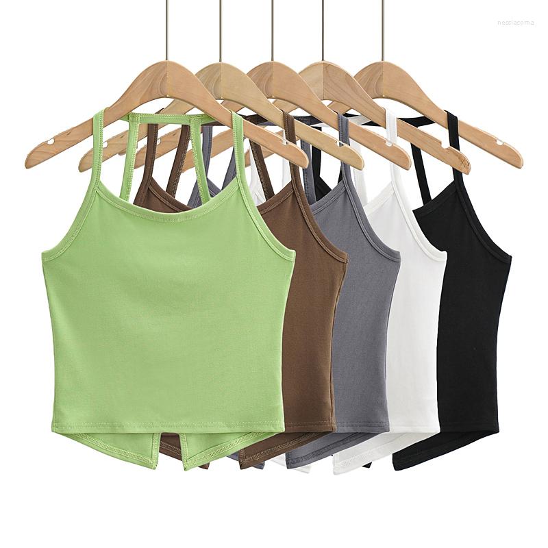 Women' Tanks Cute Cami Tops Women 2022 Summer Sexy White Crop Top Designer Clothes Crochet Green Camisole Halter Fashion Backless, Black
Women' Tanks Cute Cami Tops Women 2022 Summer Sexy White Crop Top Designer Clothes Crochet Green Camisole Halter Fashion Backless, Black