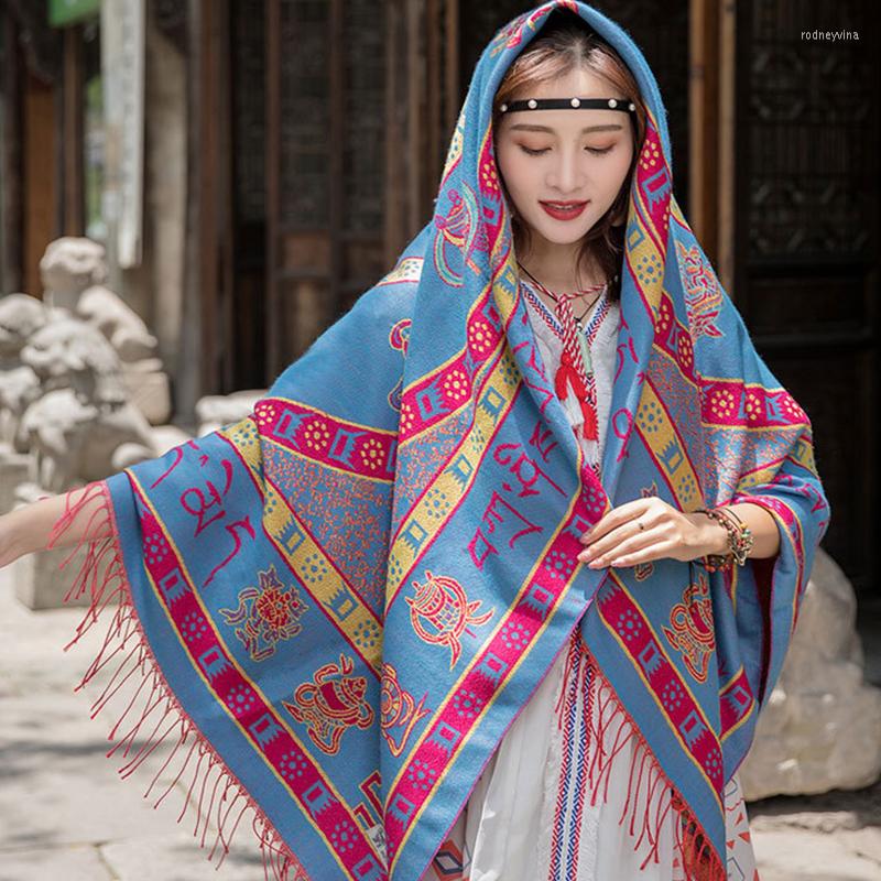Scarves 5 Colors Square Winter Women Warm Scarf Female National Lady Tassel Poncho Outwear Large Shawl Wraps Pashmina
Scarves 5 Colors Square Winter Women Warm Scarf Female National Lady Tassel Poncho Outwear Large Shawl Wraps Pashmina