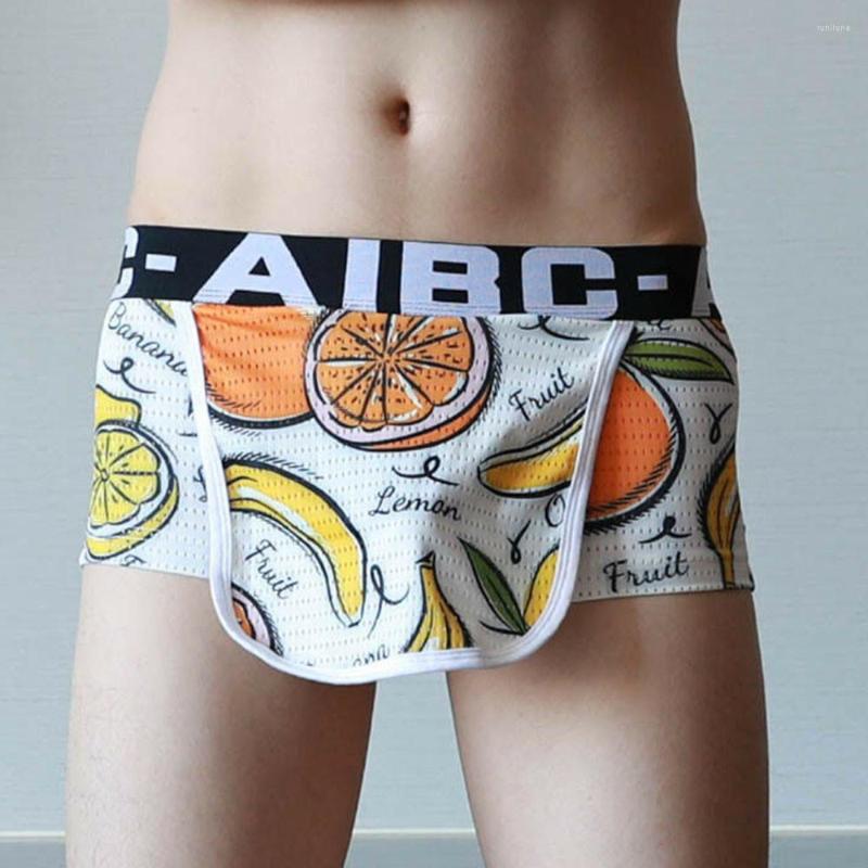 Underpants Open Crotch Cover Front Shorts Men Silk Smooth Boxer Briefs Underwear Cute Fruit Printed Sissy Boxershorts, Pineapple
Underpants Open Crotch Cover Front Shorts Men Silk Smooth Boxer Briefs Underwear Cute Fruit Printed Sissy Boxershorts, Pineapple