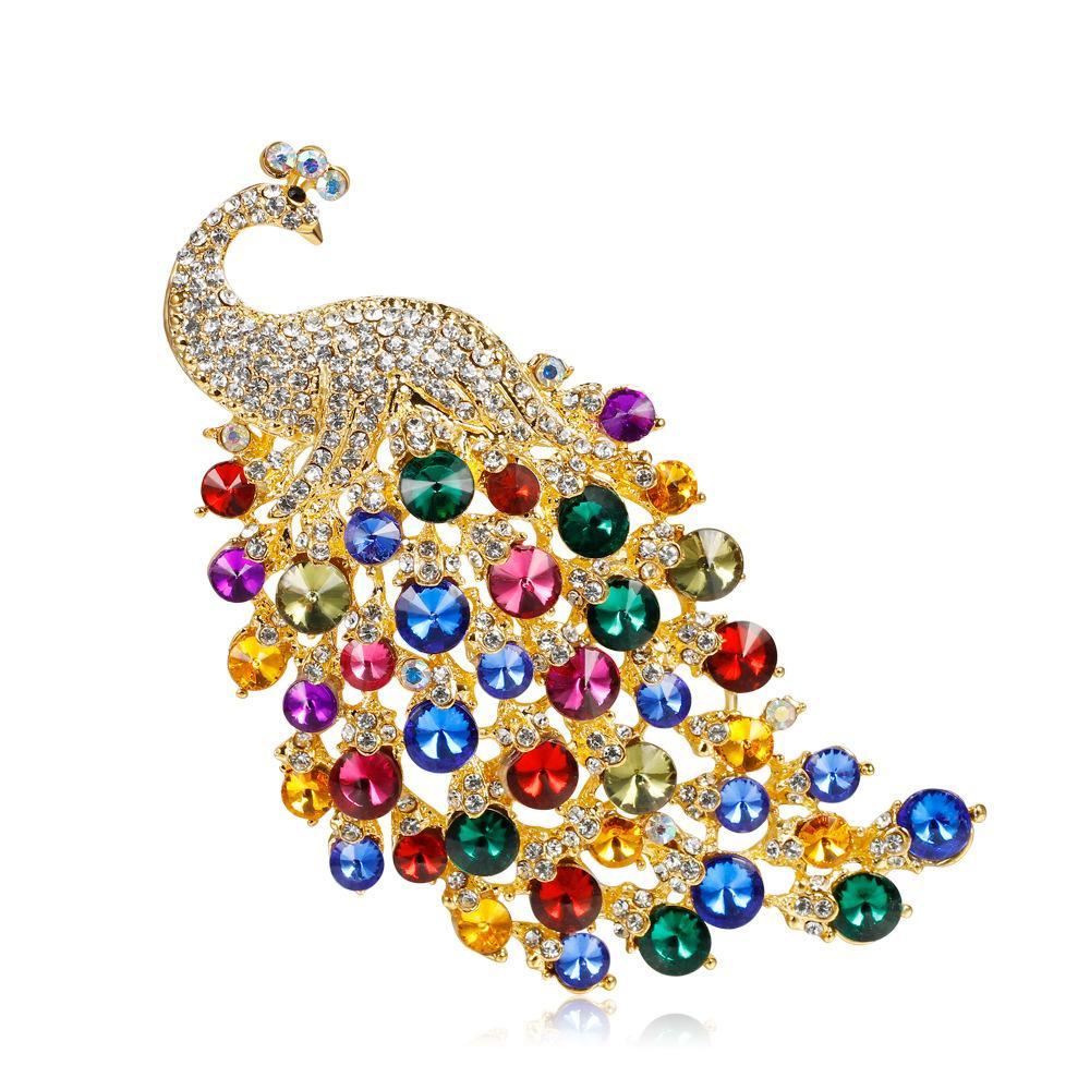 Pins Brooches Luxury Colorf Rhinestone Peacock Brooches For Women Large Vintage Animal Pin Fashion Brooch High Quaity Jewelry Gift Dhxmw
Pins Brooches Luxury Colorf Rhinestone Peacock Brooches For Women Large Vintage Animal Pin Fashion Brooch High Quaity Jewelry Gift Dhxmw