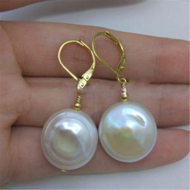 Dangle Earrings Huge 15-16mm White Baroque Pearl 14K Hook Flawless Dangler Fashion Real Natural Classic Wedding Women Aurora
Dangle Earrings Huge 15-16mm White Baroque Pearl 14K Hook Flawless Dangler Fashion Real Natural Classic Wedding Women Aurora