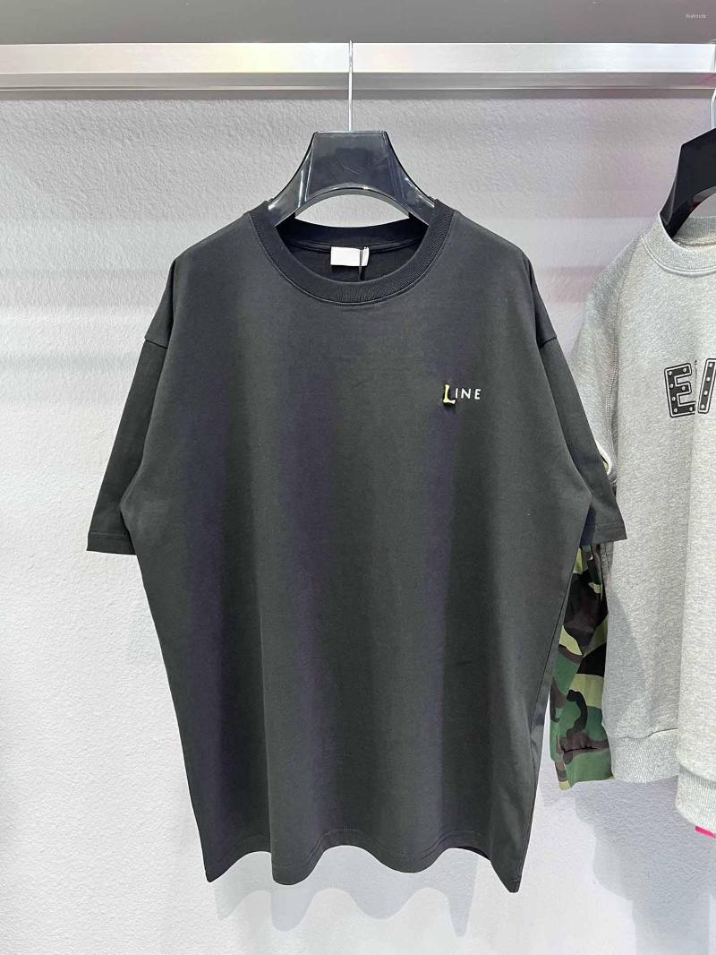 Men's T Shirts 2022 Luxury Men Women Metal L Logo Print Oversized Streetwear Cotton Tees T-shirt, Black
Men's T Shirts 2022 Luxury Men Women Metal L Logo Print Oversized Streetwear Cotton Tees T-shirt, Black