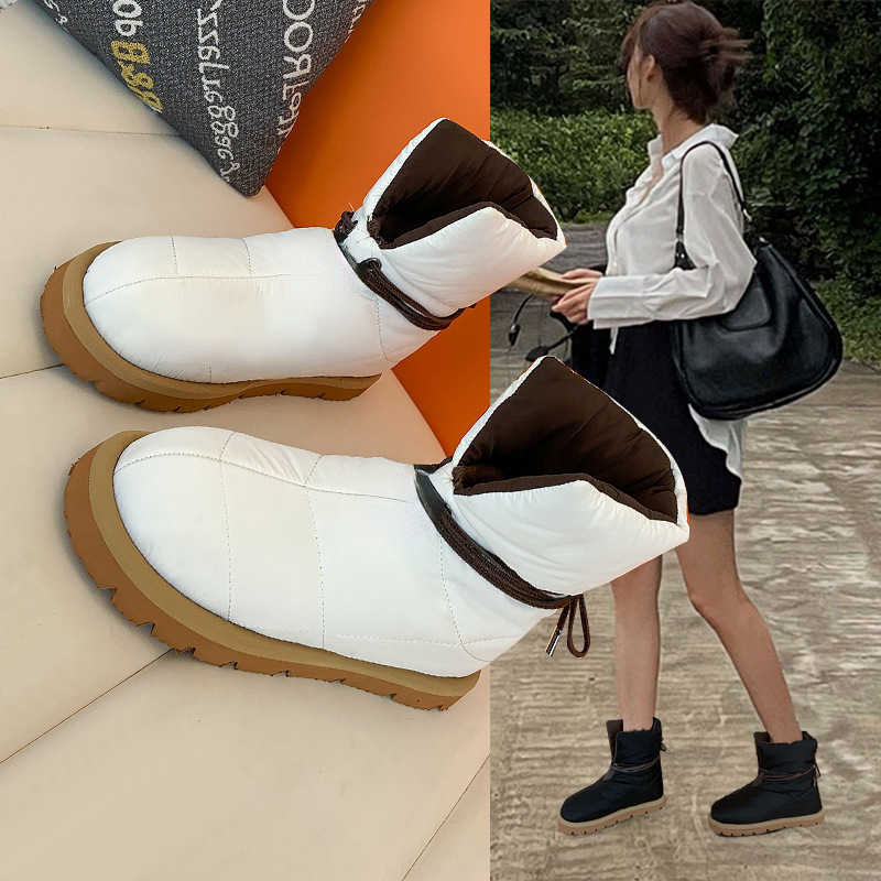 Brand Casual Shoes Cotton Shoes Women's High Top 2022 Winter Thickened Versatile Snow Boots Women's Round Head Warm Short Boots, Black
Brand Casual Shoes Cotton Shoes Women's High Top 2022 Winter Thickened Versatile Snow Boots Women's Round Head Warm Short Boots, Black