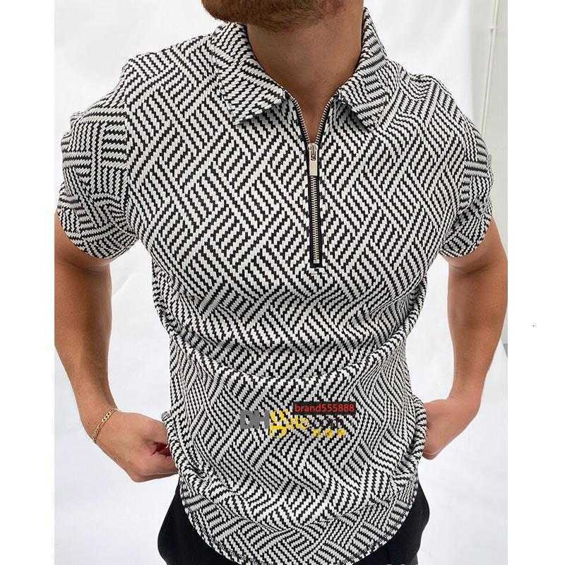 LuxuryMen's Tees & Polos French high-quality shirt short-sleeved zipper lapel plaid casual T-shirt, Pls-9
LuxuryMen's Tees & Polos French high-quality shirt short-sleeved zipper lapel plaid casual T-shirt, Pls-9