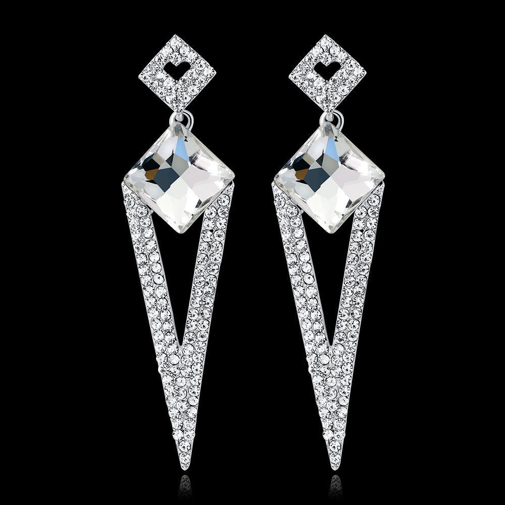 Dangle Chandelier Geometric Shape Crystal Rhinestone Dangle Wedding Earring Women Bridal Fashion Party Hanging Earrings Jewelry Ba Dhr5O
Dangle Chandelier Geometric Shape Crystal Rhinestone Dangle Wedding Earring Women Bridal Fashion Party Hanging Earrings Jewelry Ba Dhr5O