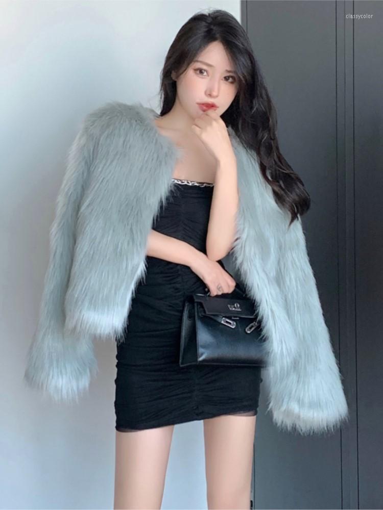 Women's Fur Winter Jacket 2022 Women's Faux Coat Fashion Solid Long Sleeve Luxury Designer Women Coats Korean Elegant Fluffy Outwear, Pink
Women's Fur Winter Jacket 2022 Women's Faux Coat Fashion Solid Long Sleeve Luxury Designer Women Coats Korean Elegant Fluffy Outwear, Pink