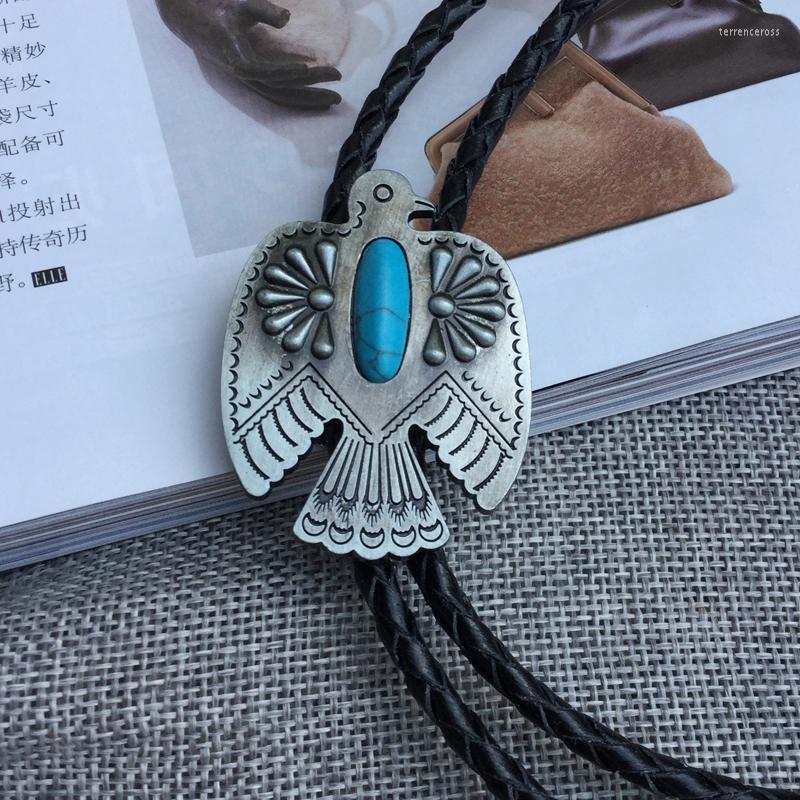 Bow Ties Original Design Western Cowboy Bolo Alloy Bird Tie For Men Personality Neck Fashion Accessory
Bow Ties Original Design Western Cowboy Bolo Alloy Bird Tie For Men Personality Neck Fashion Accessory