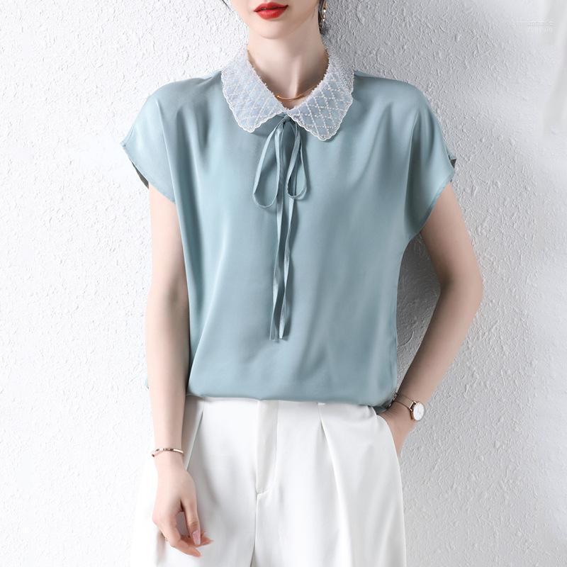 Women's Blouses Women's & Shirts T-shirt Chiffon Summer Dress 2022 Loose Short Sleeve Top Baby Collar Women, Light curry color
Women's Blouses Women's & Shirts T-shirt Chiffon Summer Dress 2022 Loose Short Sleeve Top Baby Collar Women, Light curry color