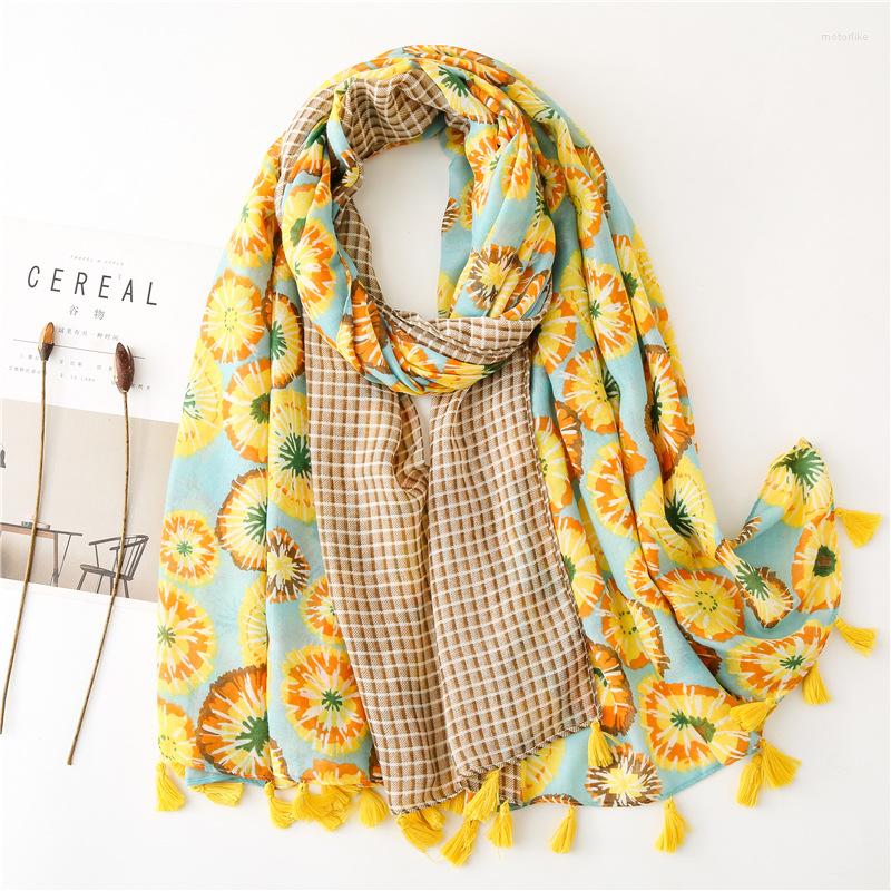 Scarves Ethnic Summer Thin Print Beach Travel Scarf Women Tassel Fringed Large Size Shawl Seaside Holiday Sunscreen
Scarves Ethnic Summer Thin Print Beach Travel Scarf Women Tassel Fringed Large Size Shawl Seaside Holiday Sunscreen