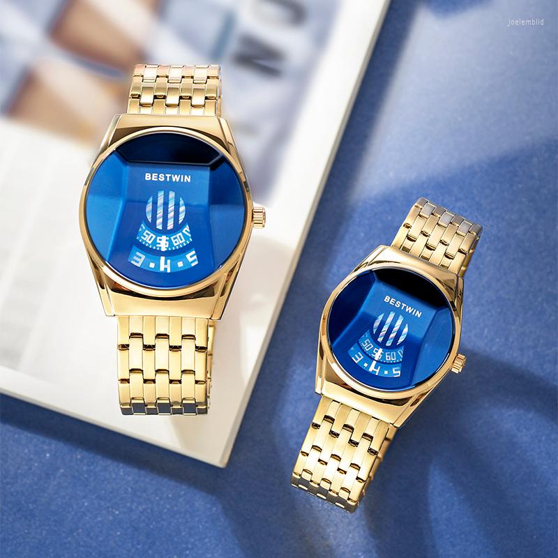 Wristwatches Fashion Creative Cool Locomotive Watch WIN Men's Quartz Watches Women Waterproof Relogio Masculino, Steel-goldblue
Wristwatches Fashion Creative Cool Locomotive Watch WIN Men's Quartz Watches Women Waterproof Relogio Masculino, Steel-goldblue