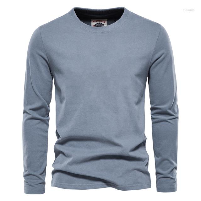 Men's T Shirts Solid Color Long Sleeve Male T-Shirt O-Neck Basic Tee Shirt For Men Autumn Winter Underwear Clothing
Men's T Shirts Solid Color Long Sleeve Male T-Shirt O-Neck Basic Tee Shirt For Men Autumn Winter Underwear Clothing