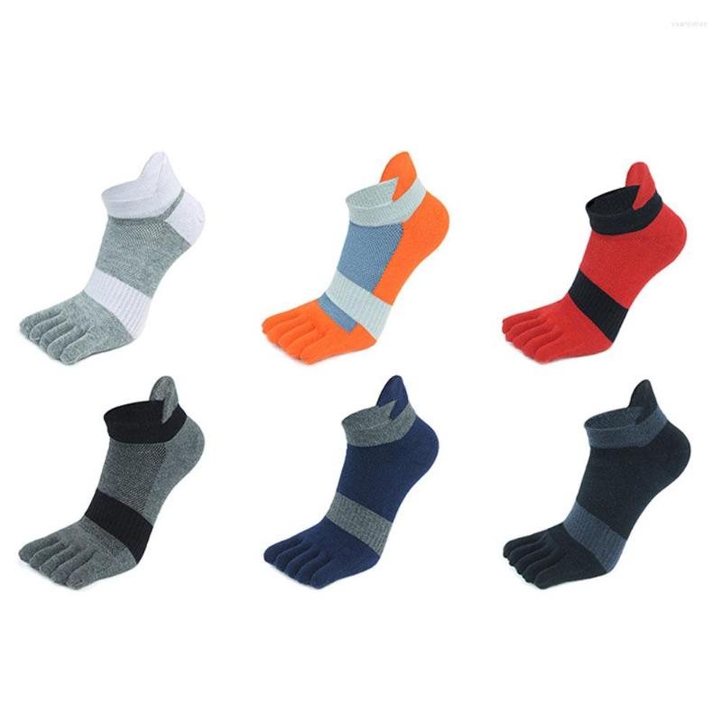 Men's Socks 1 Pair Five Finger Ankle Sport Cotton Mens Striped Mesh Breathable Shaping Anti Friction No Show With Toes EUR39-46
Men's Socks 1 Pair Five Finger Ankle Sport Cotton Mens Striped Mesh Breathable Shaping Anti Friction No Show With Toes EUR39-46