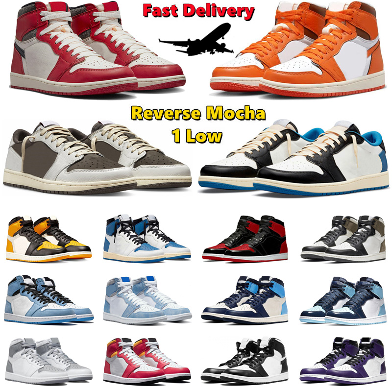 Designer 1 High OG Basketball Shoes Travis Scotts 1 Low Reverse Mocha Taxi Starfish Lost Found Gorge Green Chicago Mens Trainers Sport Sneakers, #32
Designer 1 High OG Basketball Shoes Travis Scotts 1 Low Reverse Mocha Taxi Starfish Lost Found Gorge Green Chicago Mens Trainers Sport Sneakers, #32