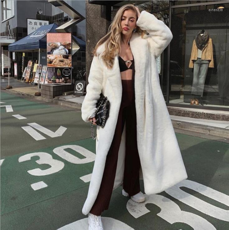 Women' Fur Winter Women Long Warm Coat Clothes Fake Jacket Female Outerwear Cardigans, White color
Women' Fur Winter Women Long Warm Coat Clothes Fake Jacket Female Outerwear Cardigans, White color