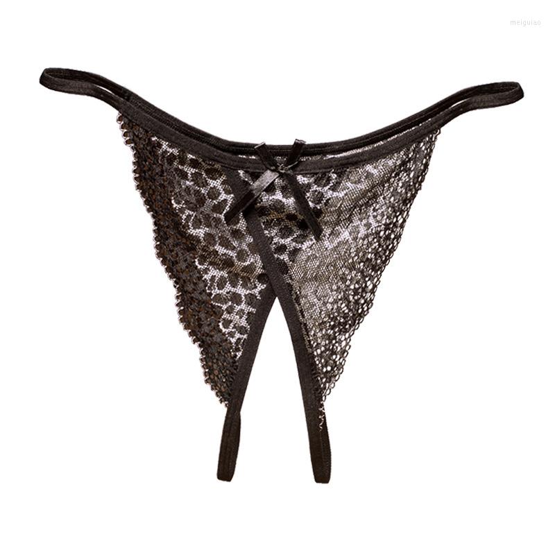 Women's Panties Lightweight And Comfortable Leopard Lace Underwear Women's Sexy Open-end Thong, Black
Women's Panties Lightweight And Comfortable Leopard Lace Underwear Women's Sexy Open-end Thong, Black