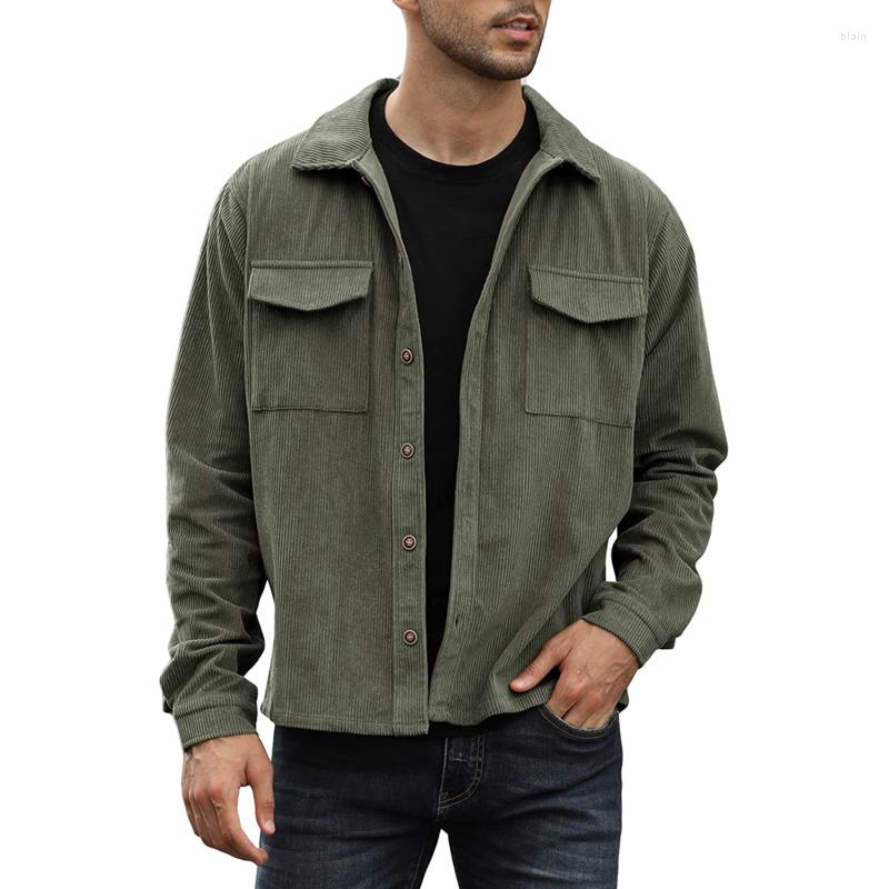 Men' Casual Shirts High Quality Corduroy For Men Button Down Long Sleeve Ribbed Fall Tops Slim Fit Warm Shirt Jacket, Black
Men' Casual Shirts High Quality Corduroy For Men Button Down Long Sleeve Ribbed Fall Tops Slim Fit Warm Shirt Jacket, Black