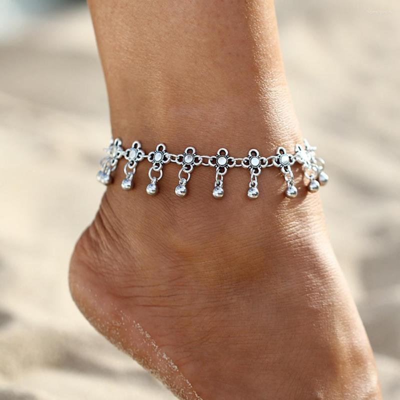Anklets Bell For Women Feet Accessories Fashion Beach Jewelry Female Ankle Bracelet
Anklets Bell For Women Feet Accessories Fashion Beach Jewelry Female Ankle Bracelet
