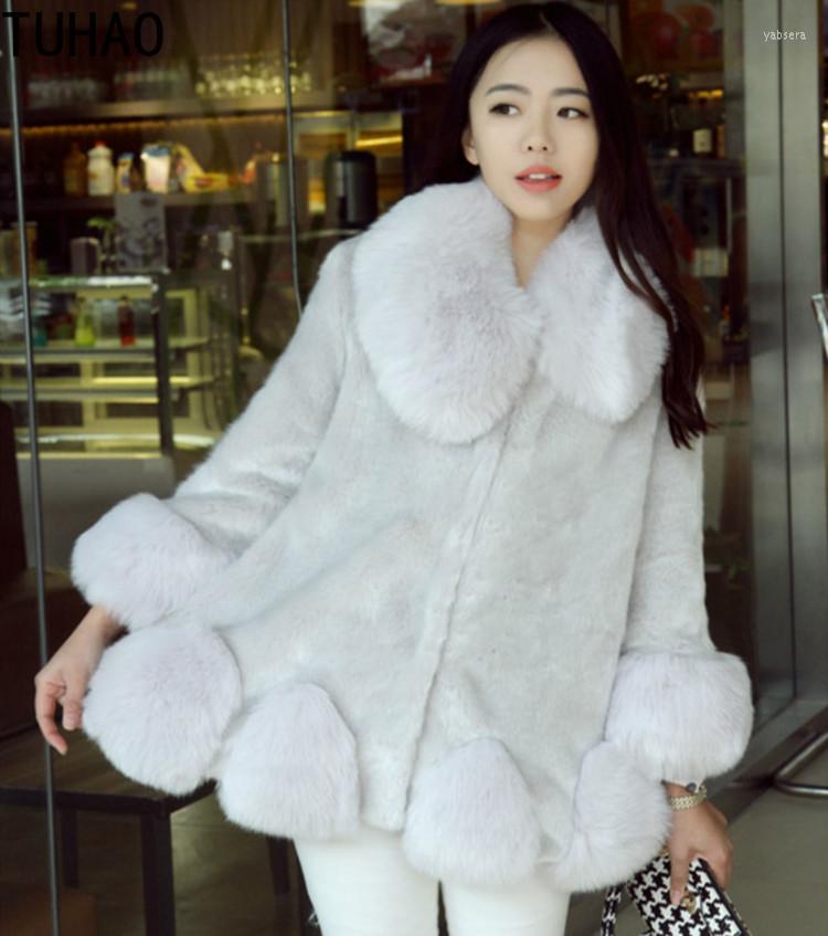Women's Fur TUHAO Women's Faux Coat Jacket Winter Warm White Large Collar Vintage Elegant Paty Woman Clothing Coats WM10, No.3
Women's Fur TUHAO Women's Faux Coat Jacket Winter Warm White Large Collar Vintage Elegant Paty Woman Clothing Coats WM10, No.3