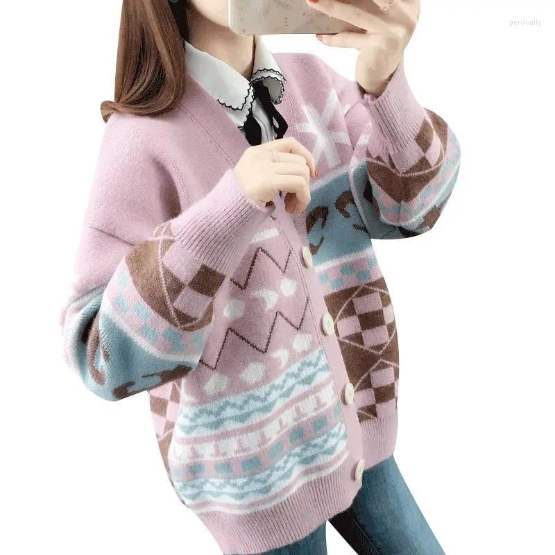 Women' Knits Cardigan Women Jacket Knitted Sweater Spring Autumn Knit Female Korean Version Fashion Casual Ladies Loose TopsR1552, Khaki
Women' Knits Cardigan Women Jacket Knitted Sweater Spring Autumn Knit Female Korean Version Fashion Casual Ladies Loose TopsR1552, Khaki