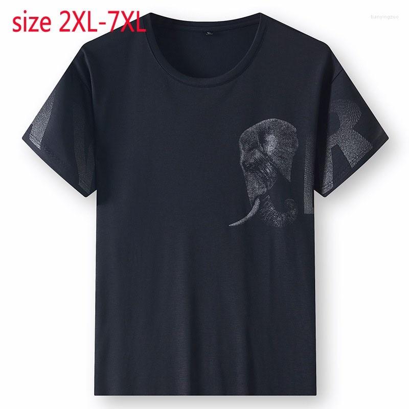 Men's T Shirts Summer Arrival Super Large Men Fashion Casual Round Neck Printed Short Sleeve Knitted Tshirt Plus Size -5XL6XL 7XL
Men's T Shirts Summer Arrival Super Large Men Fashion Casual Round Neck Printed Short Sleeve Knitted Tshirt Plus Size -5XL6XL 7XL