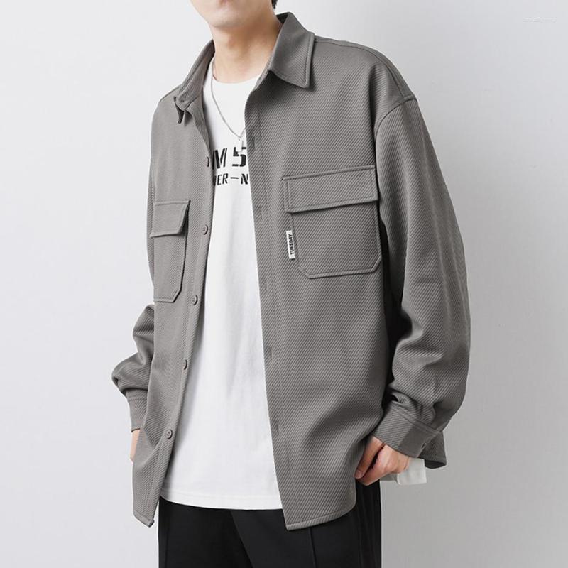 Men's Jackets Spring Autumn Cargo Solid Korean Fashion Men's Jacket Black Coat, Gray
Men's Jackets Spring Autumn Cargo Solid Korean Fashion Men's Jacket Black Coat, Gray