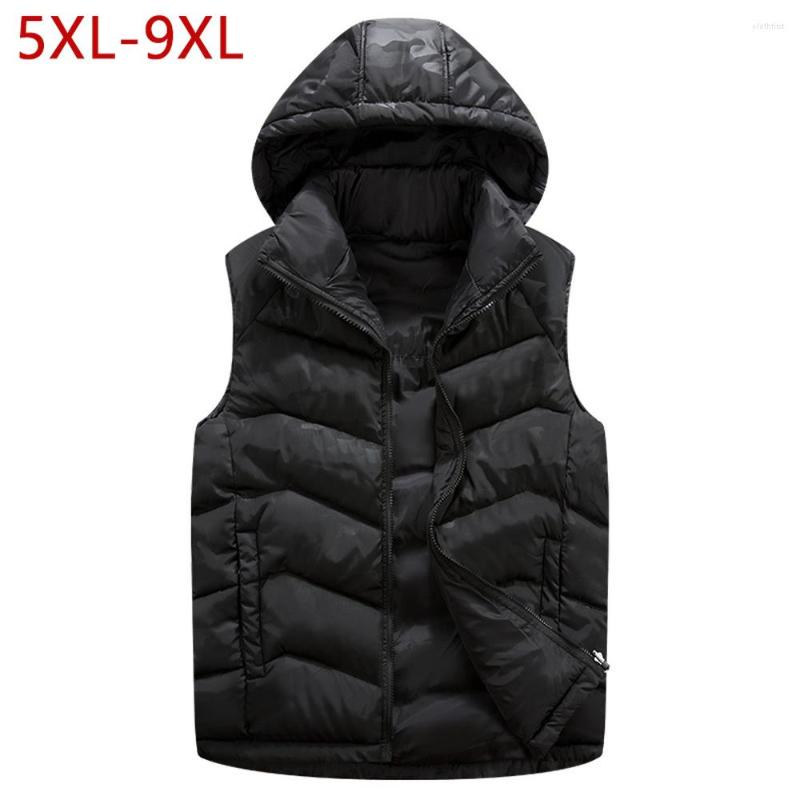 Men's Vests Plus Size Baggy Thick Cotton Sleeveless Jacket Outerwear Windbreaker 4 Colors Winter Autumn Male Vest Hooded Waistcoat For Men, Black
Men's Vests Plus Size Baggy Thick Cotton Sleeveless Jacket Outerwear Windbreaker 4 Colors Winter Autumn Male Vest Hooded Waistcoat For Men, Black